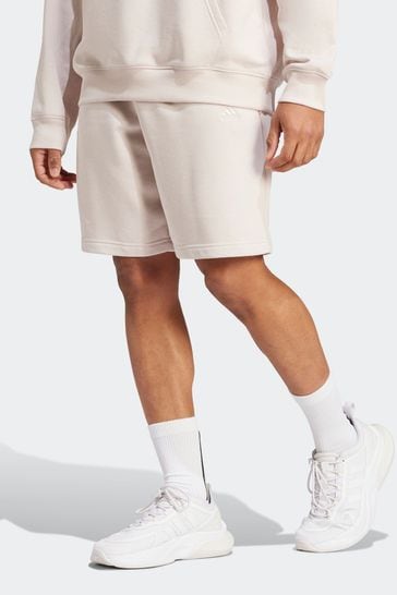 adidas Cream Sportswear All Szn Fleece Shorts