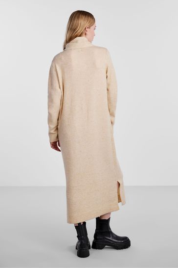 Cream midi jumper dress store