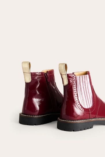 Red chelsea boots new arrivals womens