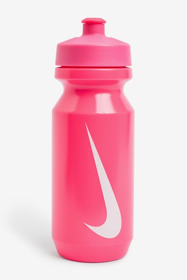 Botella rosa vivo de agua de 22 oz Big Mouth de Nike