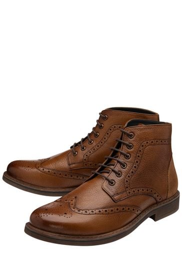 Frank wright brogue boots clearance