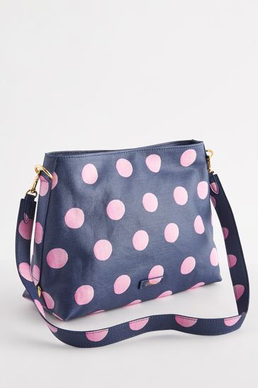 Cath kidston button spot curve shoulder bag new arrivals