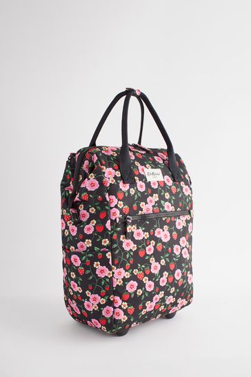 Buy Cath Kidston Black Floral Print Wheeled Duffle Bag from Next Bahrain