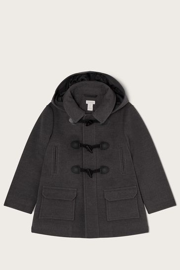 Monsoon Grey Duffle Coat