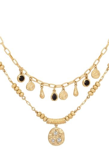 Buy Bibi Bijoux Gold Tone Savanna Layered Necklace from Next Singapore