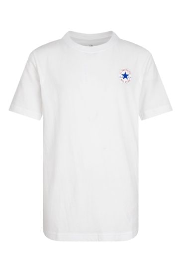 Converse White Printed T-Shirt
