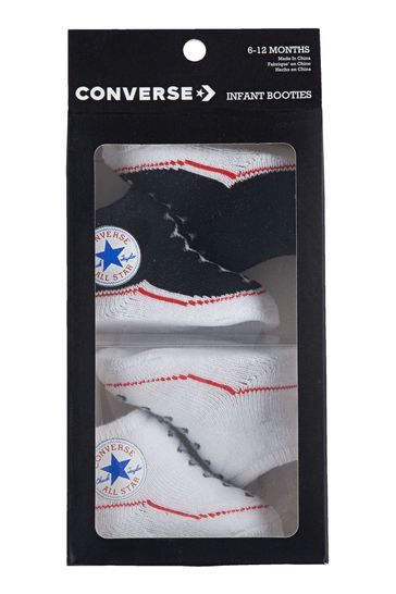 Converse booties 6-12 months hotsell