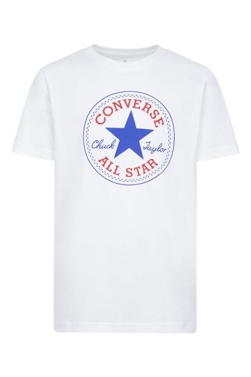 Converse White Chuck Patch T-Shirt