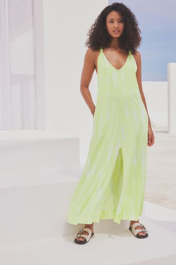 Knot tie deals maxi dress