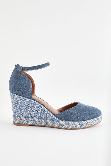 Closed toe high wedges deals