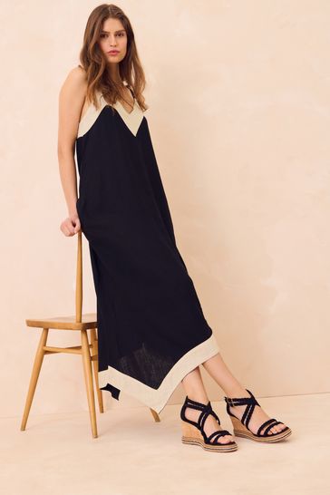 Buy Black Forever Comfort Plait Cork Wedges from Next Bahrain