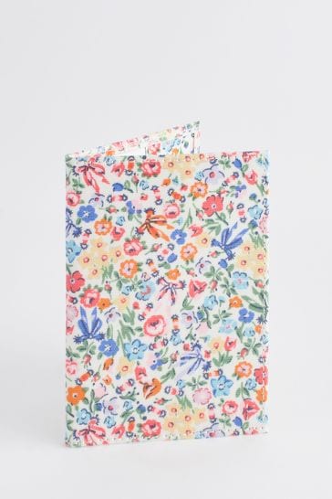 Cath Kidston Blue/Yellow Ditsy Floral Passport Cover