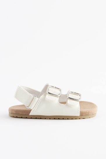 White newborn sandals online