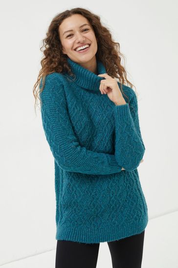 Buy FatFace Alicia Knitted Tunic from the Laura Ashley online shop