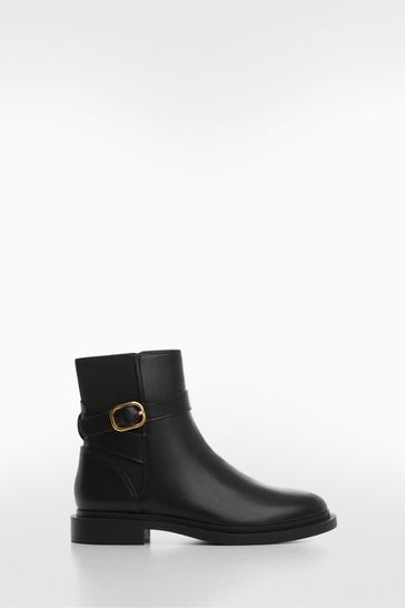 Muddman panelled lace outlet up boots