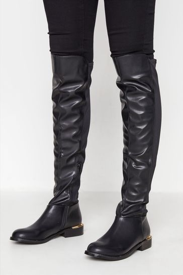 Stretch top boots canada