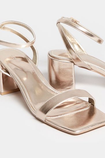 Tall hotsell gold heels