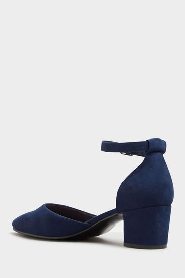 Buy Long Tall Sally Blue Heel Court Shoes from Next Ireland