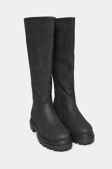 Ladies boots wide fitting calf sale