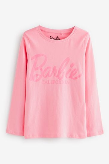 Pink Barbie Glitter Long Sleeve T-Shirt (3-16yrs)
