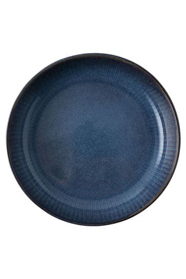 Dutch Rose Blue Sapphire Set of 4 Pasta Plates
