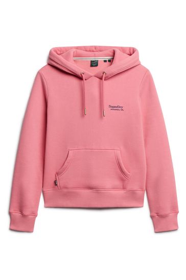 Superdry hoodie rosa 2025