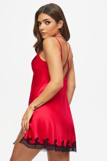 Buy Ann Summers Sorella Satin Chemise Slip Nightie from the Laura