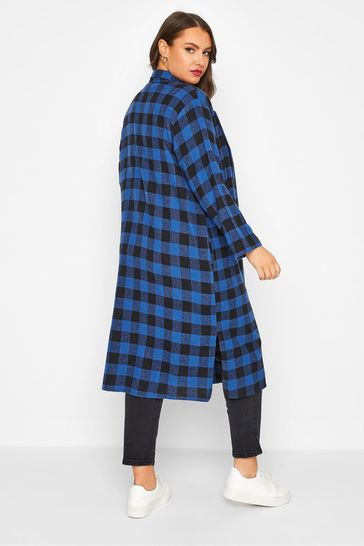 Checked duster discount