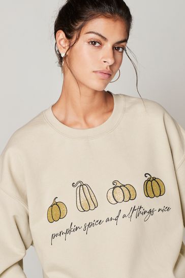 Pumpkin sweatshirt womens 2025