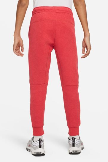 Nike Red Tech Fleece Joggers