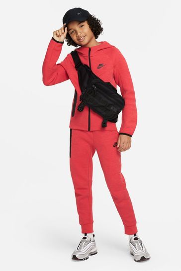 Buy Nike Red Tech Fleece Joggers from Next Netherlands
