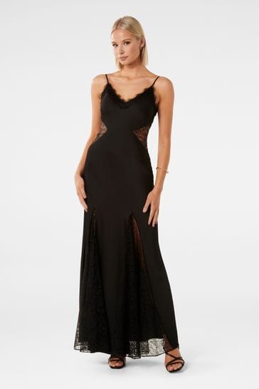 Forever New Bailey Lace Splice Maxi Dress