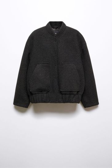 Long sleeve store bomber jacket