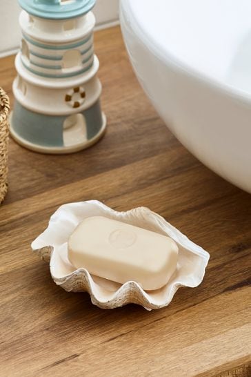 Natural Seashell Soap Storage Dish