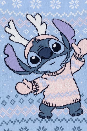 Disney stitch christmas jumper top