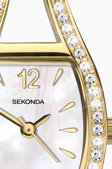 Ladies gold sales bracelet watches uk