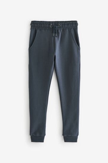 Navy Blue Longer Length Skinny Fit Joggers (3-16yrs)