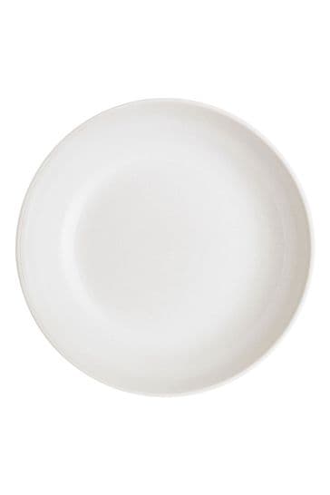 Denby Set of 4 White Elements Pasta Bowls