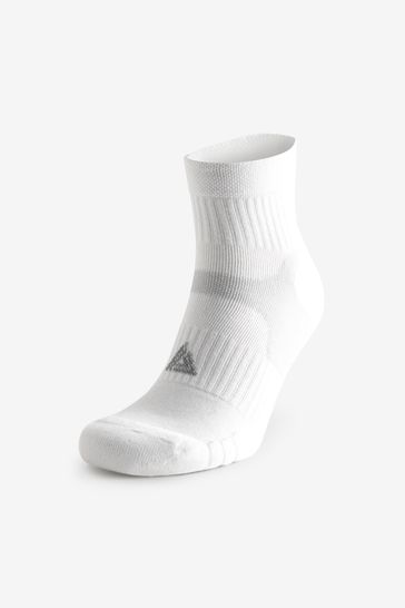 Adidas white top trainer socks