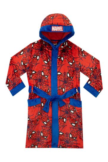 Kids red dressing gown clearance