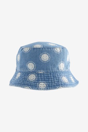 Denim Sunshine Bucket Hat (3mths-16yrs)