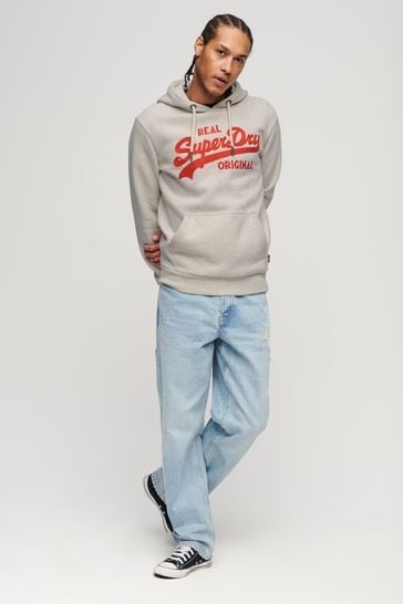Buy Superdry Cream Soda Pop Vintage Logo Classic Hoodie from Next Poland