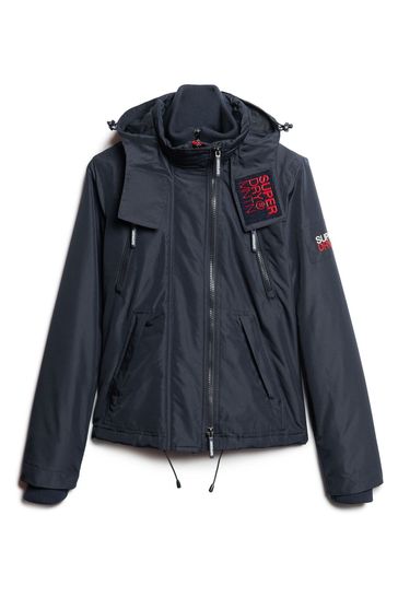 Blue top mountain jacket
