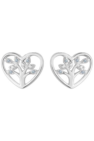 Silver earrings online shopping top