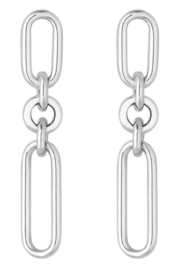 Simply silver sterling earrings top