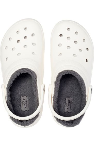 Crocs classic store fuzz lined clog