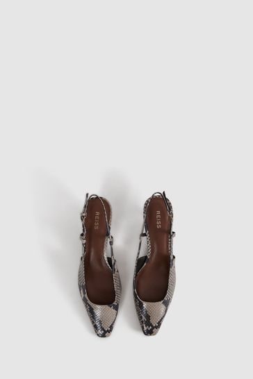 Snake slingback sale