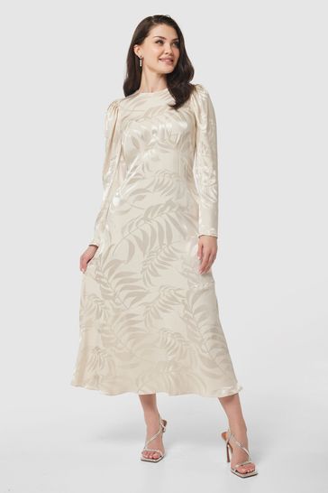 Closet London Cream A-Line Dress