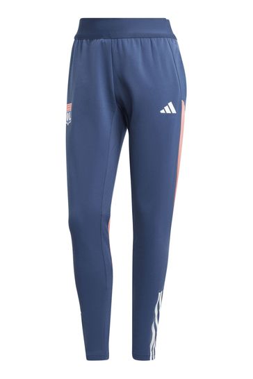adidas Blue Olympique Lyon Training Joggers
