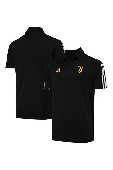 adidas Black Juventus Training Polo Shirt